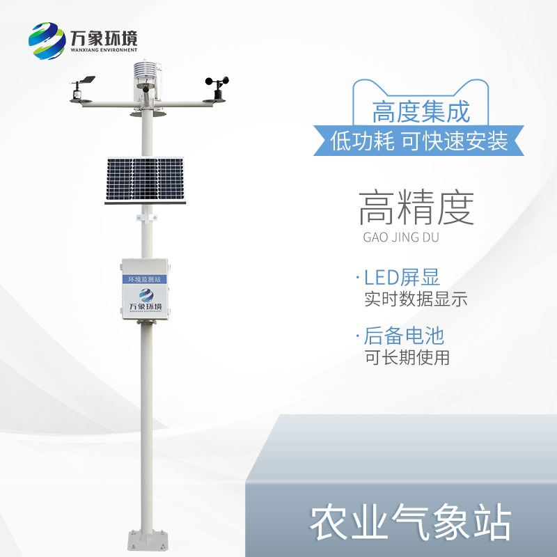 十一要素農業氣象站——一步一步幫助農業種植