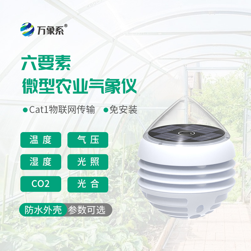 六要素微型農(nóng)業(yè)氣象儀:助力智慧農(nóng)業(yè)精細化種植發(fā)展